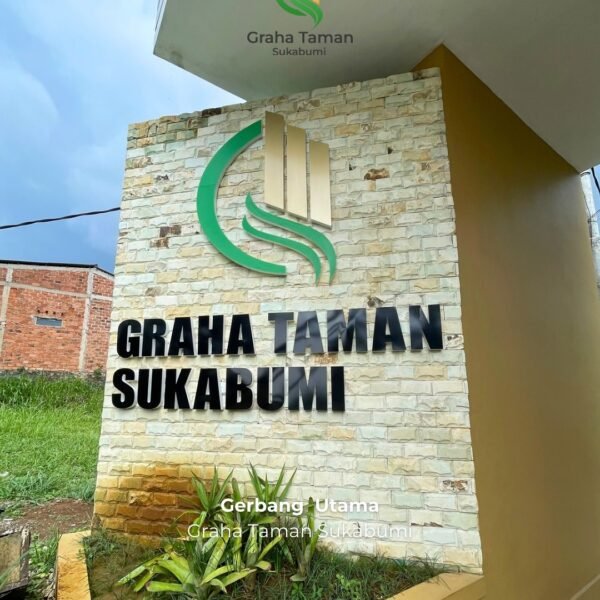 Pintu gerbang komplek graha taman sukabumi (1)