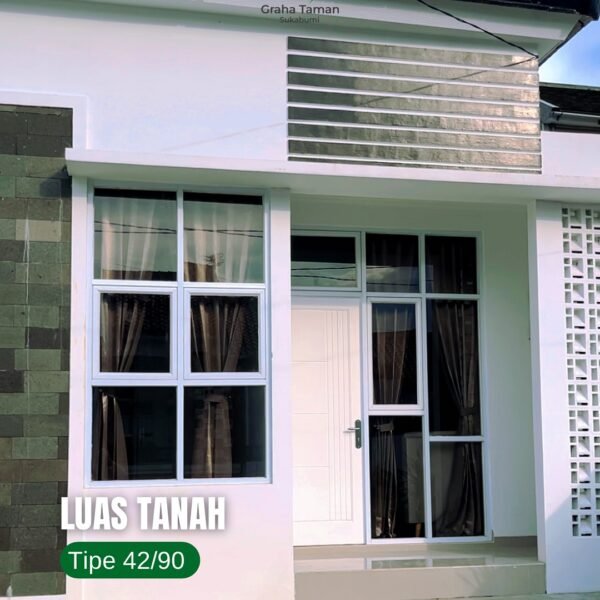 Rumah jadi tipe 42 90